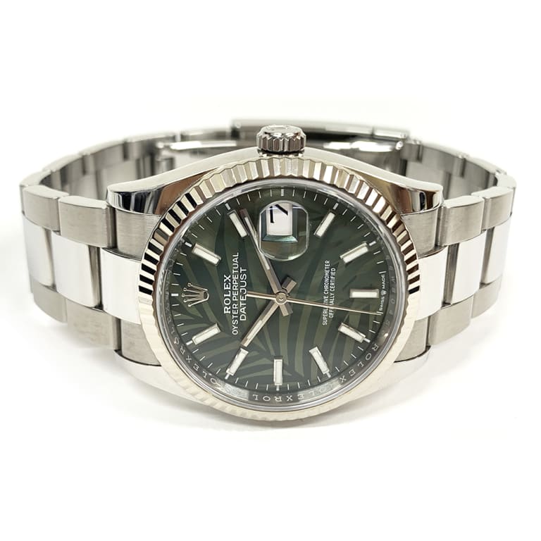 Datejust Steel Palm Dial 36mm Product Image 3