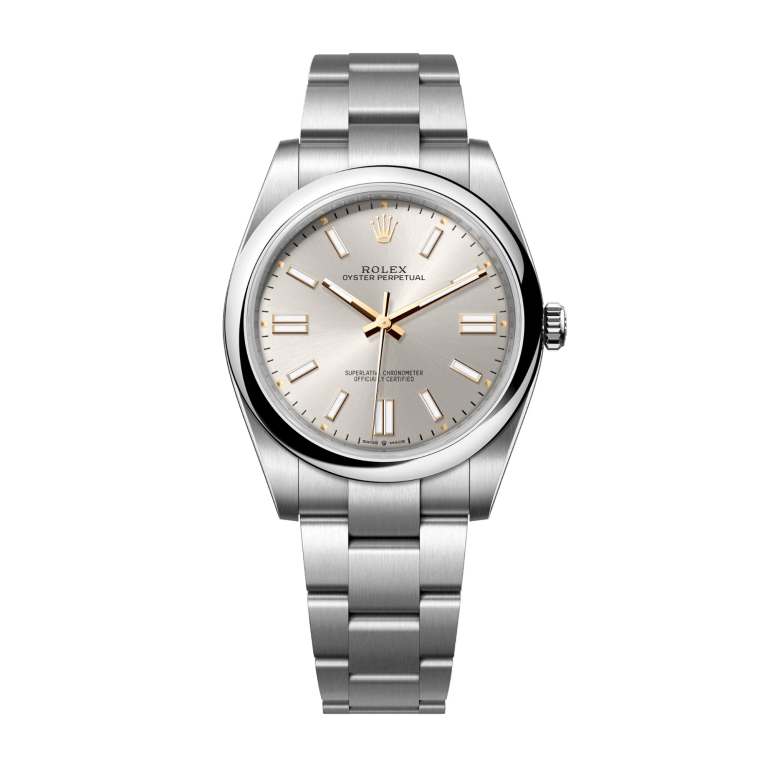 Oyster Perpetual Steel Silver Dial 41mm Product Image 1