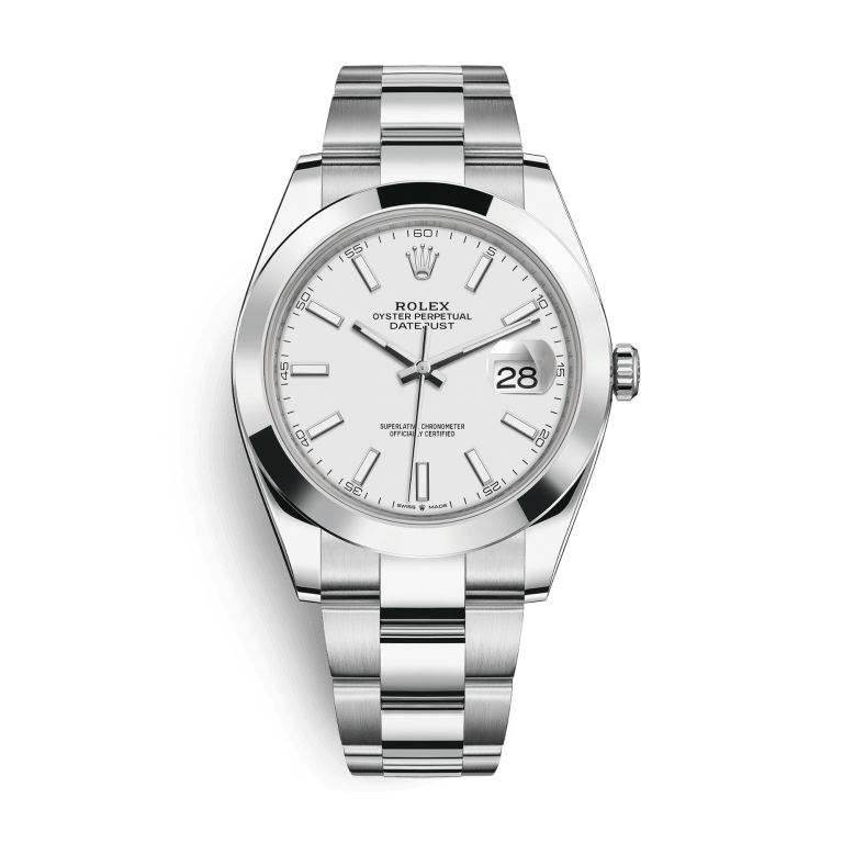 Datejust Steel White Dial 41mm Product Image 1