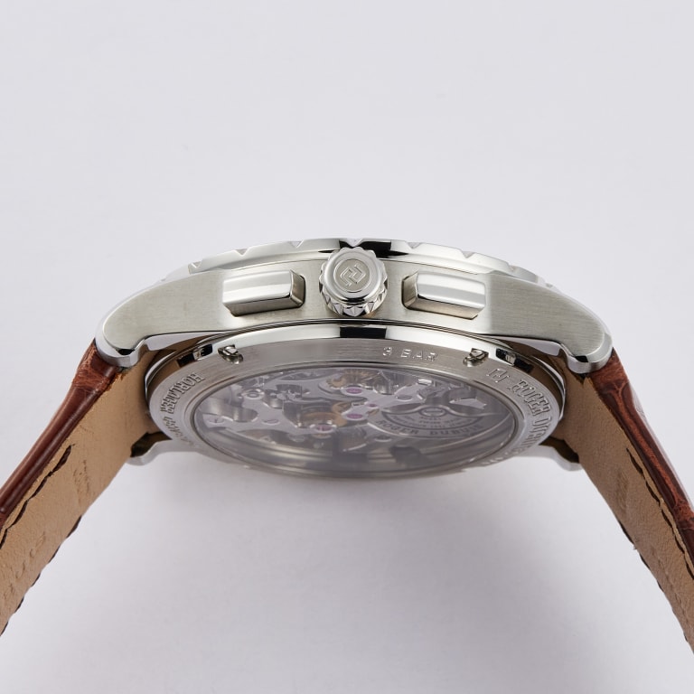 Excalibur Chronograph Steel Silver Dial 42mm Product Image 6