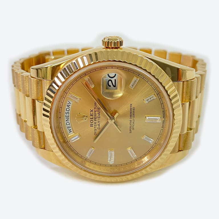 Day-Date Yellow Gold Champagne Dial 40mm Product Image 3