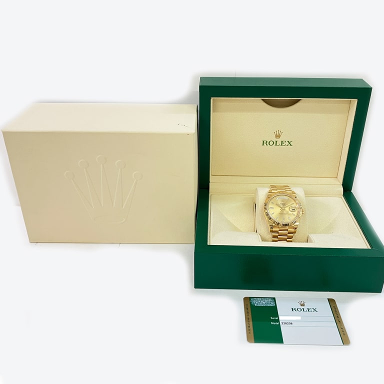 Day-Date Yellow Gold Champagne Dial 40mm Product Image 6