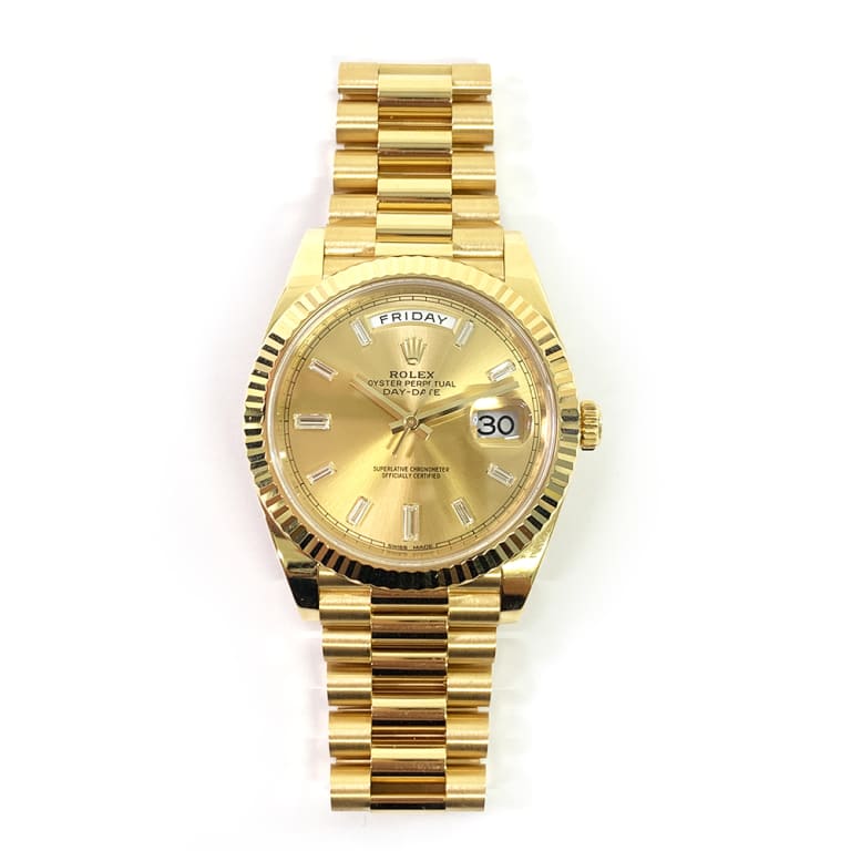 Day-Date Yellow Gold Champagne Dial 40mm Product Image 2