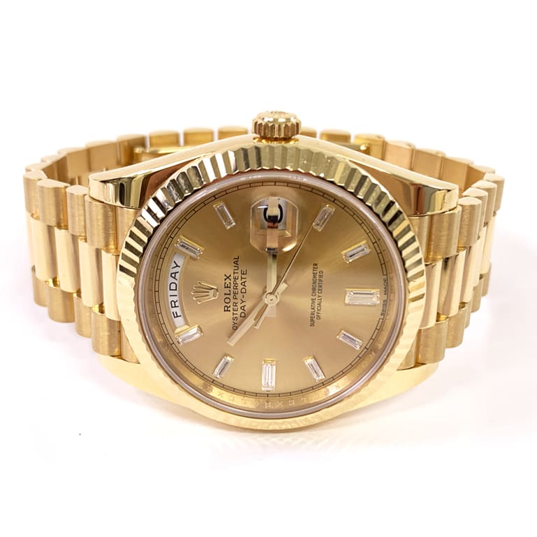 Day-Date Yellow Gold Champagne Dial 40mm Product Image 3