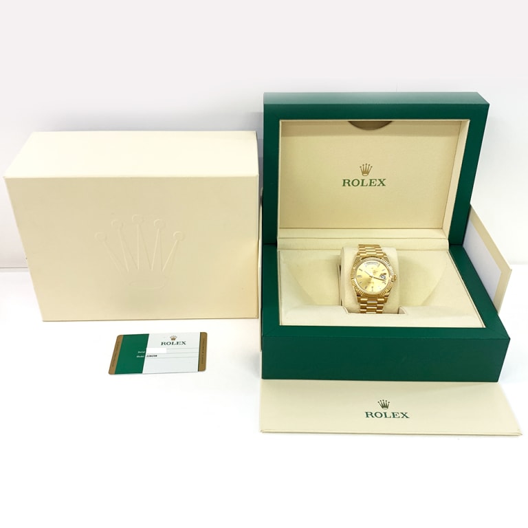 Day-Date Yellow Gold Champagne Dial 40mm Product Image 6