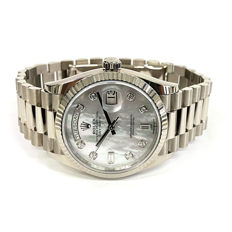 Day-Date White Gold Mother of Pearl Dial 36mm Product Image 3