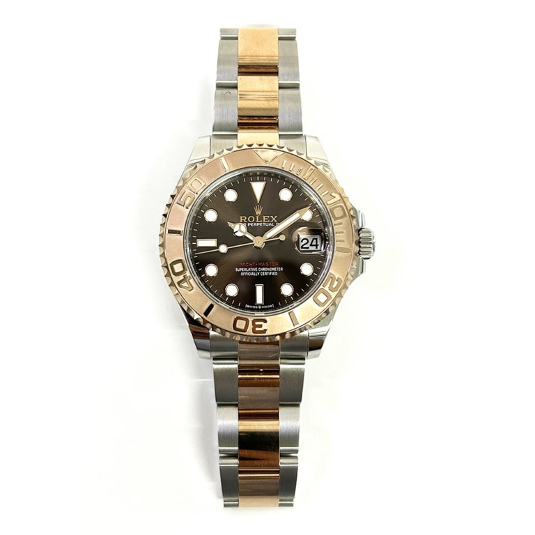Yacht-Master Rose Gold & Steel Brown Dial 37mm Product Image 2