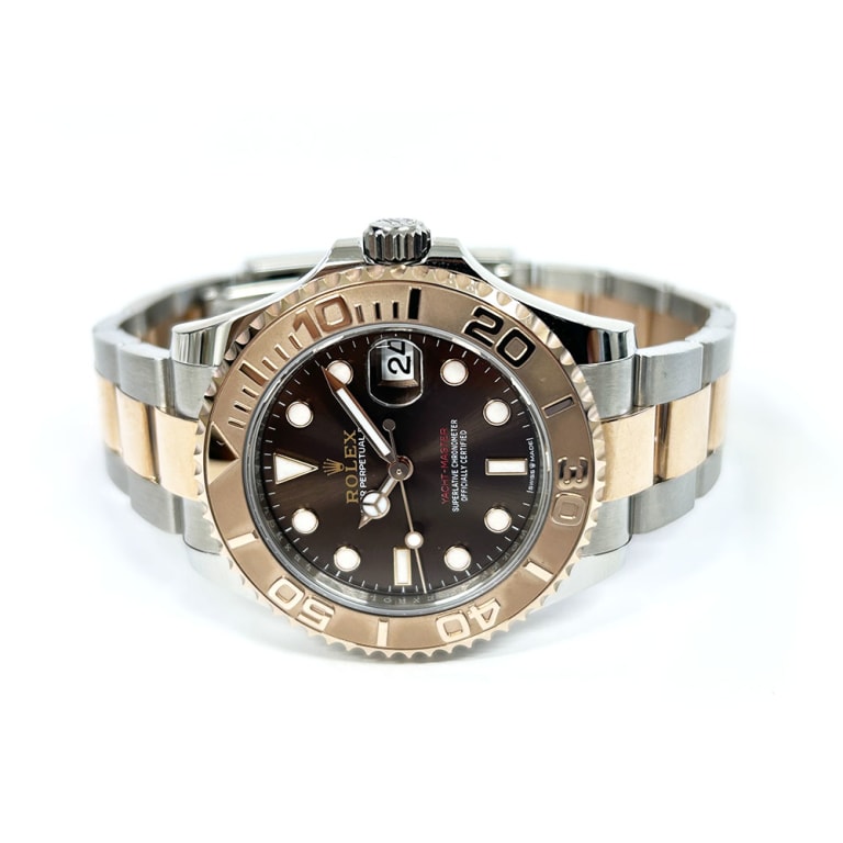 Yacht-Master Rose Gold & Steel Brown Dial 37mm Product Image 3