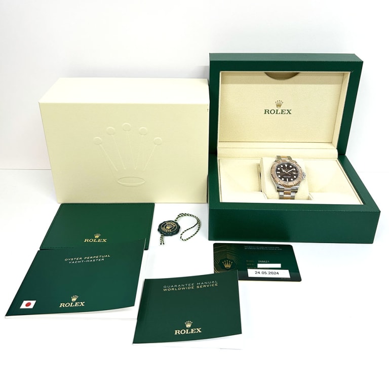 Yacht-Master Rose Gold & Steel Brown Dial 37mm Product Image 6