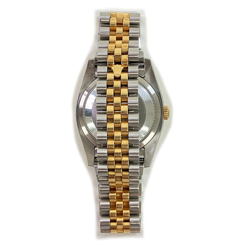 Datejust Yellow Gold & Steel Champagne Dial 36mm Product Image 4
