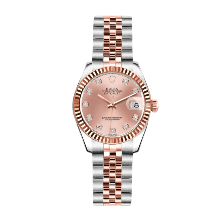 Lady-Datejust Rose Gold & Steel Jubilee Pink Dial 26mm Product Image 1