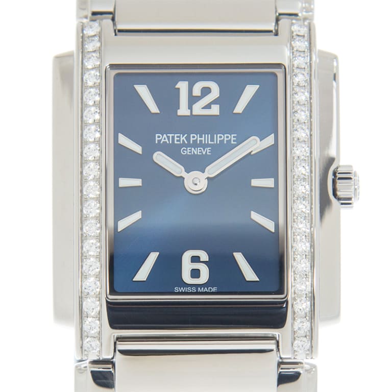 Twenty~4 Manchette Steel Diamond Blue Dial 25mm Product Image 4