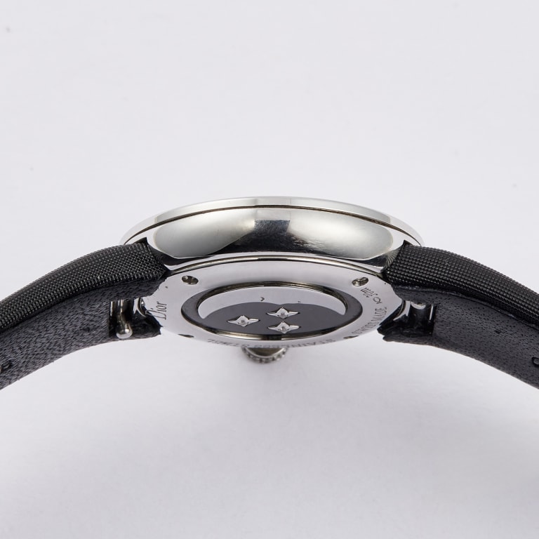 La D de Dior Rose Céleste Steel Diamond Mother of Pearl Dial 25mm Product Image 7