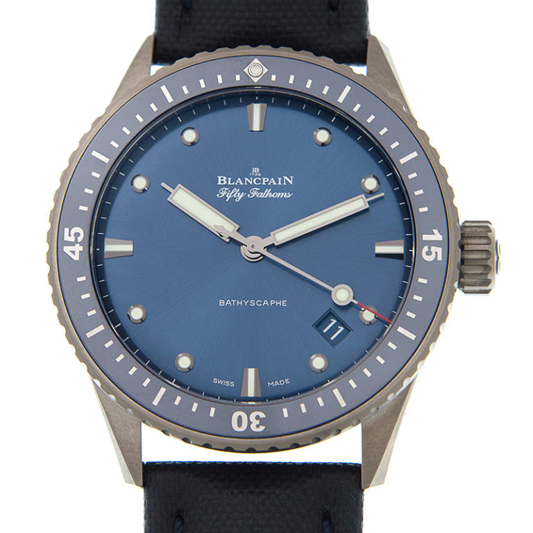 Fifty Fathoms Bathyscaphe Ceramic Blue Dial 43mm Product Image 2