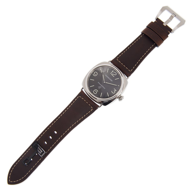 Radiomir Base Logo Steel Black Dial 45mm Product Image 4