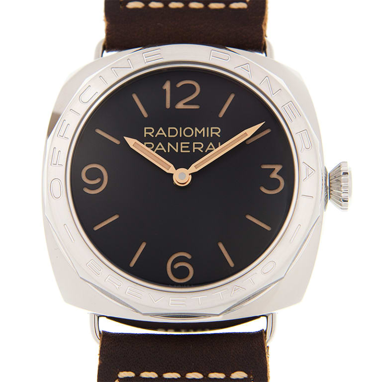Radiomir 3 Days Acciaio Steel Black Dial 47mm Product Image 2