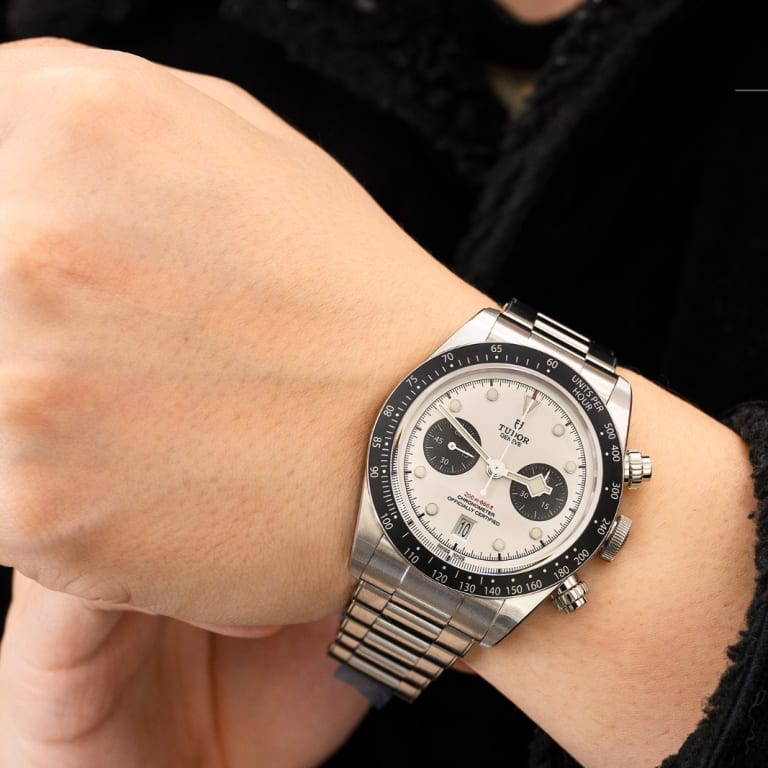 Heritage Black Bay Chronograph Steel White Dial "Panda" 41mm Product Image 7