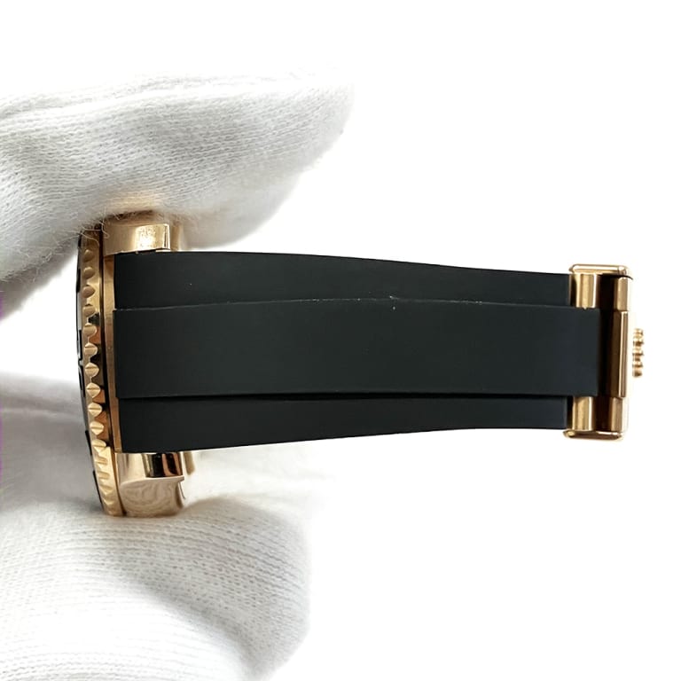 Yacht-Master Rose Gold Oysterflex Pave Dial 37mm Product Image 5