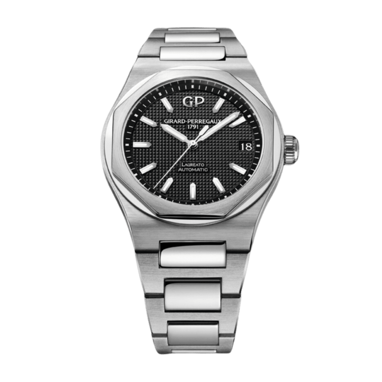 Laureato Steel Black Dial 42mm Product Image 1