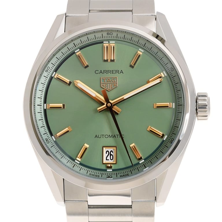 Carrera Date Steel Green Dial 36mm Product Image 2