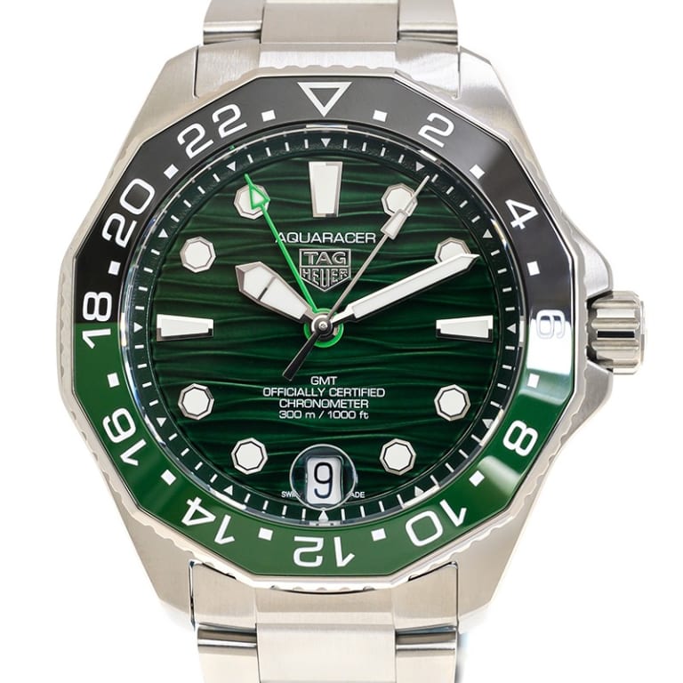 Aquaracer Professional 300 GMT Steel Green Dial 42mm Product Image 2