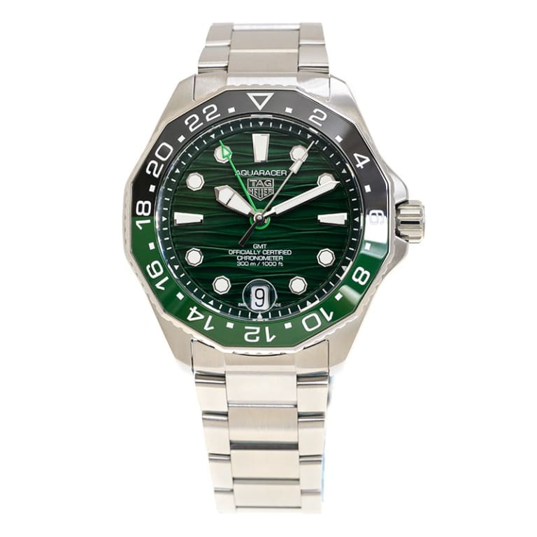 Aquaracer Professional 300 GMT Steel Green Dial 42mm Product Image 3