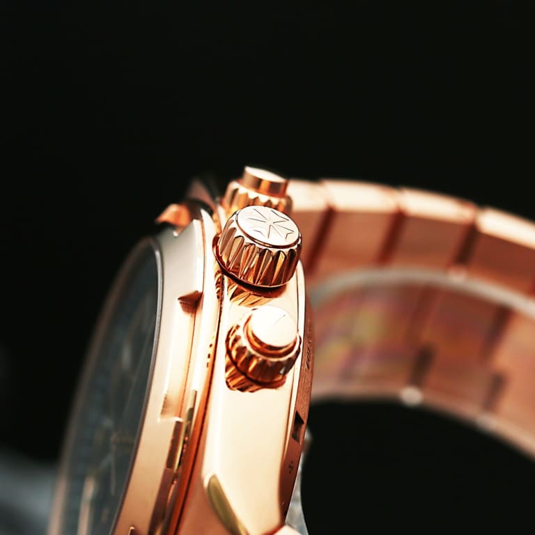Overseas Chronograph Rose Gold Blue Dial 43mm Product Image 6
