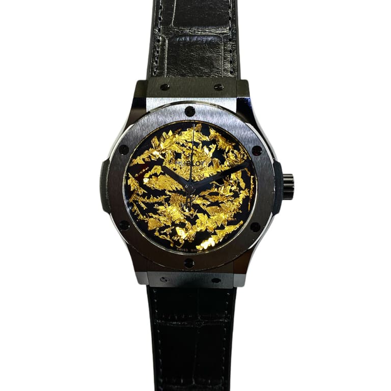 Classic Fusion Gold Crystal Ceramic Black Dial 42mm Product Image 2