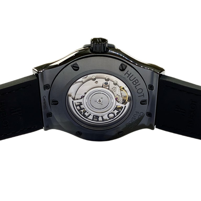 Classic Fusion Gold Crystal Ceramic Black Dial 42mm Product Image 5
