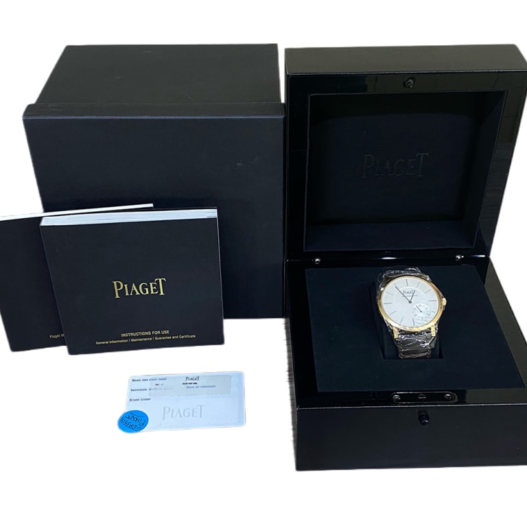 Altiplano Rose Gold Silver Dial 43mm Product Image 7