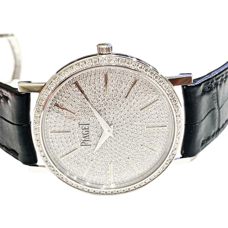 Altiplano White Gold Diamond Pave Dial 34mm Product Image 5