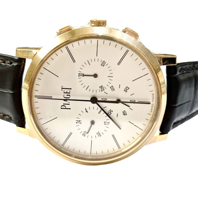 Altiplano Chronograph Rose Gold Silver Dial 41mm Product Image 4