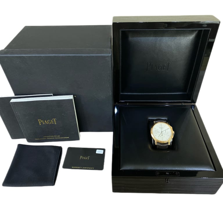 Altiplano Chronograph Rose Gold Silver Dial 41mm Product Image 6