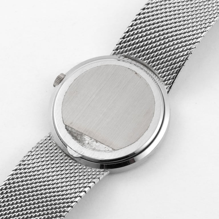 Vintage Calatrava White Gold Blue Dial 33mm Product Image 7