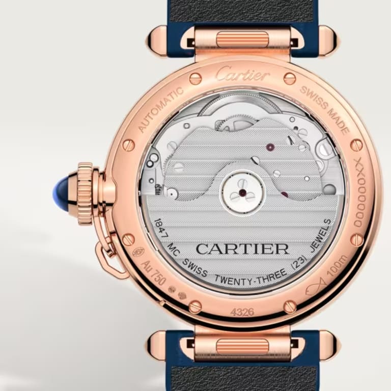Pasha de Cartier Rose Gold Diamond Silver Dial 35mm Product Image 4