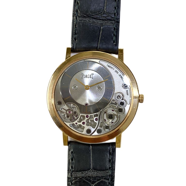 Altiplano Rose Gold Silver Dial 38mm Product Image 2