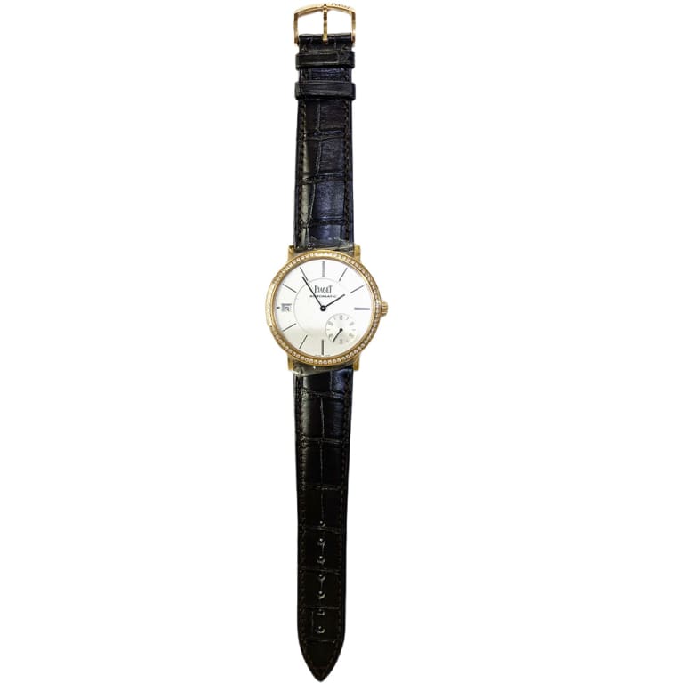 Altiplano Ultra Thin Rose Gold Diamond Silver Dial 40mm Product Image 3