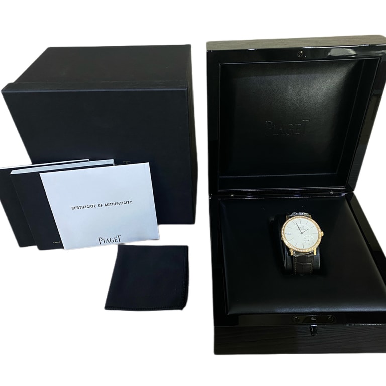 Altiplano Ultra Thin Rose Gold Diamond Silver Dial 40mm Product Image 7