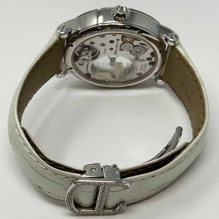 Rotonde de Cartier White Gold Diamond Aventurine Dial 35mm Product Image 4