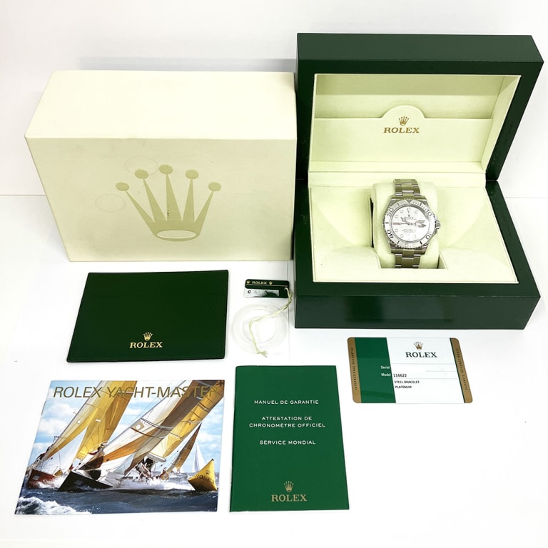Yacht-Master Steel Silver Dial 40mm Product Image 6