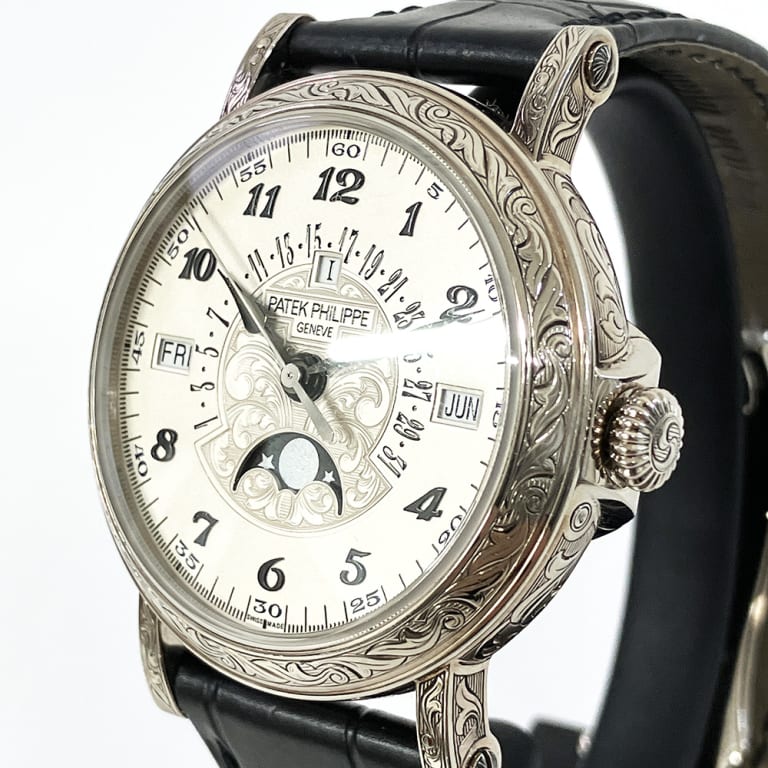 Grand Complications Perpetual Calendar White Gold Silver Dial 38mm Product Image 5
