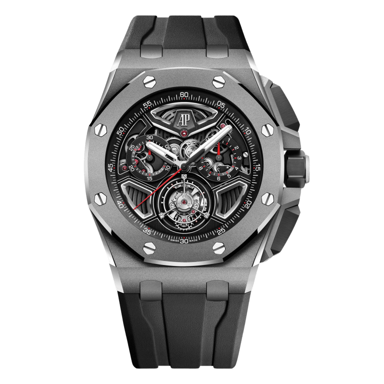 Royal Oak Offshore Flying Tourbillon Chronograph Titanium Skeleton Dial 43mm Product Image 1