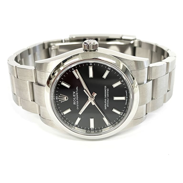 Oyster Perpetual Steel Black Dial 34mm Product Image 2