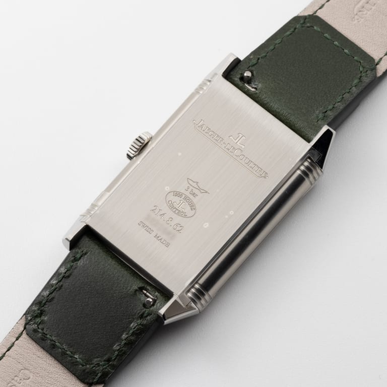 Reverso Tribute Monoface Steel Green Dial 27mm Product Image 4