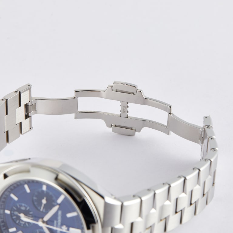 Overseas Chronograph Steel Blue Dial 42mm Product Image 8