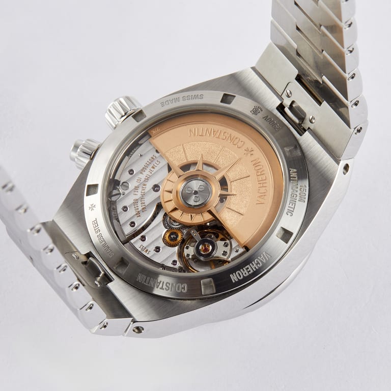 Overseas Dual Time Steel Blue Dial 41mm Product Image 6