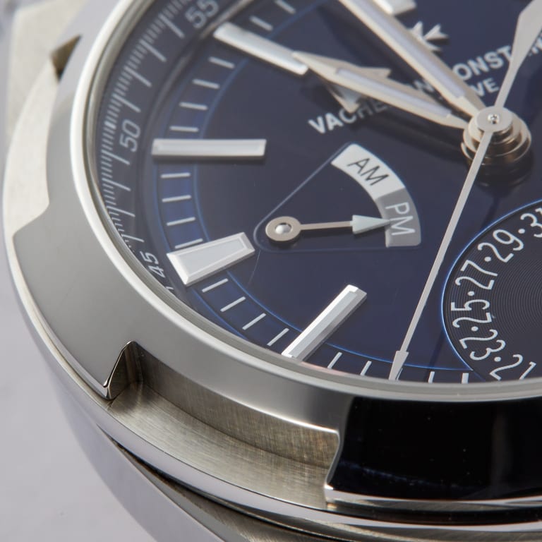 Overseas Dual Time Steel Blue Dial 41mm Product Image 12