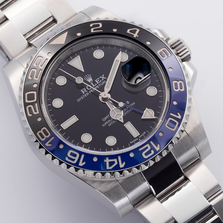 GMT-Master II Steel Black Dial "Batman" 40mm Product Image 1