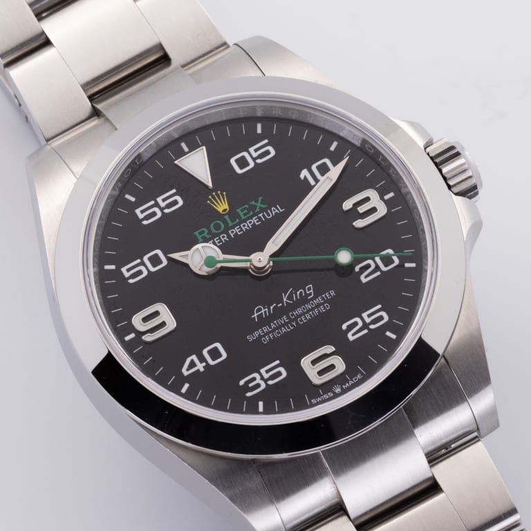 Air-King Steel Black Dial 40mm Product Image 1