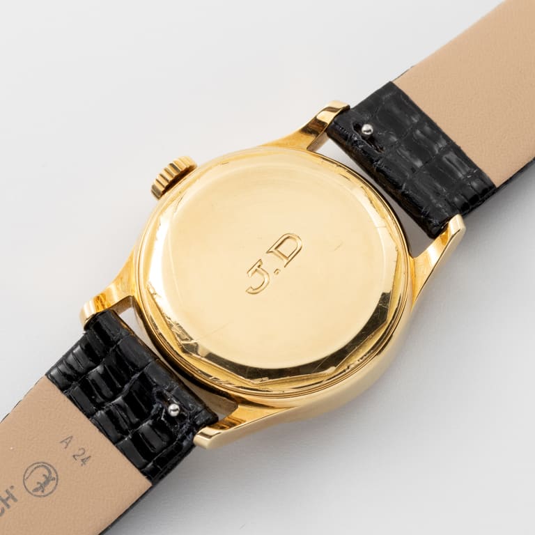 Vintage Calatrava "Gubelin" Yellow Gold White Dial 35mm Product Image 6